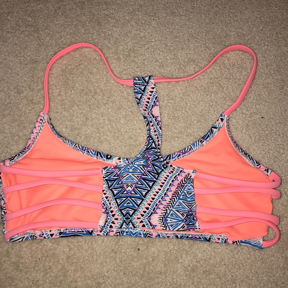 Patterned bikini top - Picture 2 of 2